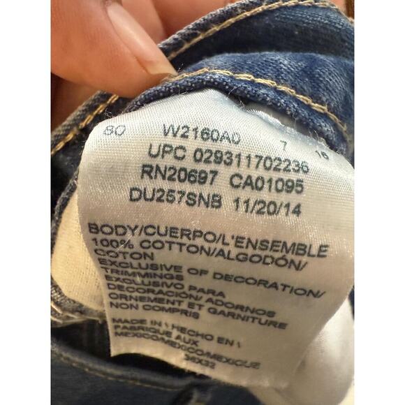 Dickies Mens Jeans Carpenter Workwear 38x32 Relaxed Straight Pants Denim 2014 - Picture 6 of 9